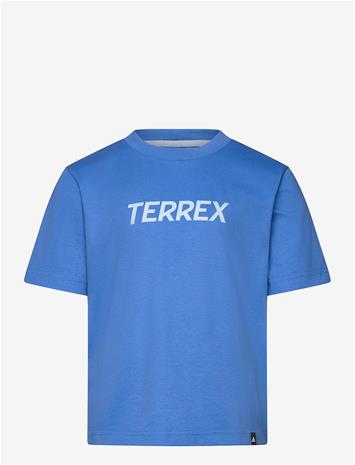 ADIDAS TERREX K Mt Logo Tee - RAYBLU - 152 – kuva 2/2