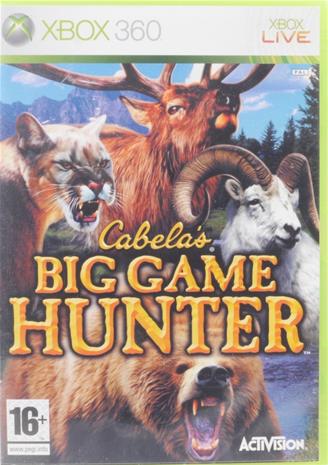 Cabela's Big Game Hunter, Nintendo Wii -peli