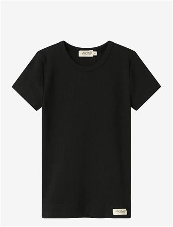 MARMAR COPENHAGEN Plain Tee Ss - BLACK - 116