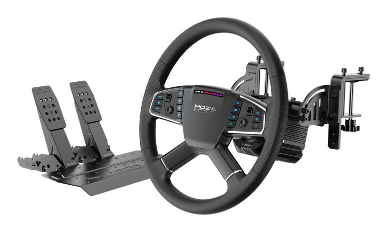 Moza Racing R5 Pro Truck Driving Simulator, PC -rattipoljinsetti