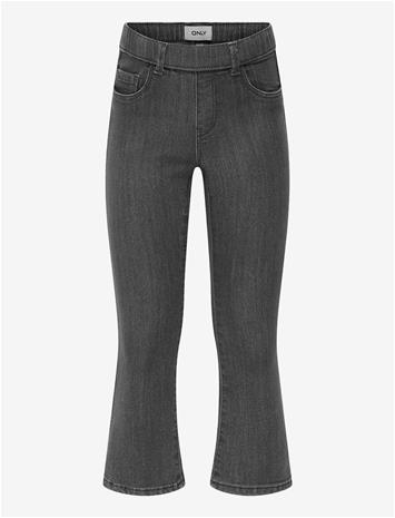 KIDS ONLY Kmgrain Flared Elast Jeans Dnm Noos - MEDIUM GREY DENIM - 92