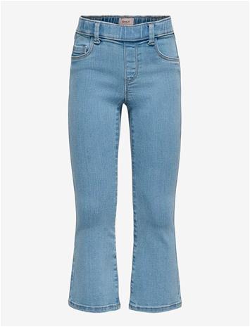 KIDS ONLY Kmgrain Flared Elast Jeans Dnm Noos - MEDIUM BLUE DENIM - 92