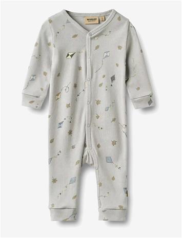 WHEAT Jumpsuit L/S Bendji - MELLOW SKY KITES - 62