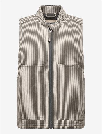 WHEAT Gilet Herne - FLINT STRIPE - 98