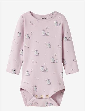 NAME IT Nbfodele Ls Slim Body Bf - LIGHT LILAC - 50