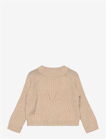 NAME IT Nmfrikine Ls Short Knit Pullover Pb - DOESKIN - 92