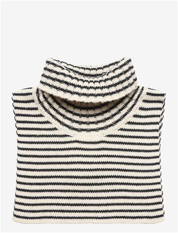 FUB Neck Warmer - ECRU/DARK NAVY - 90/100