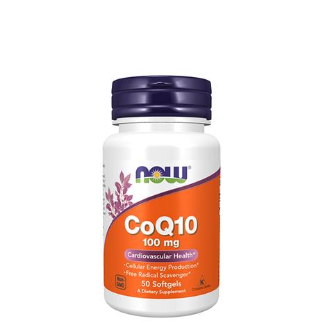 NOW CoQ10 100mg 50 kapselia