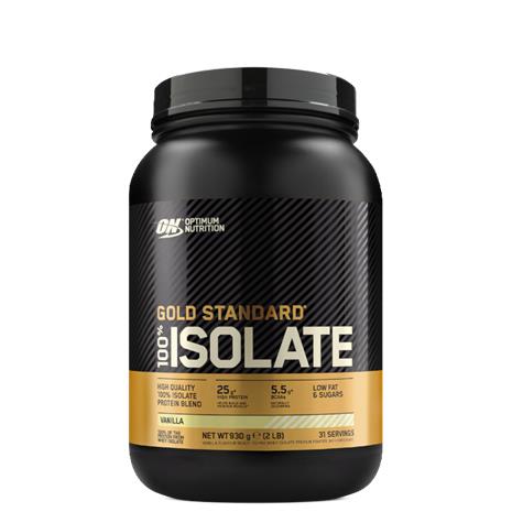Optimum Nutrition - Gold Standard 100% Isolate - Vanilla 930 g