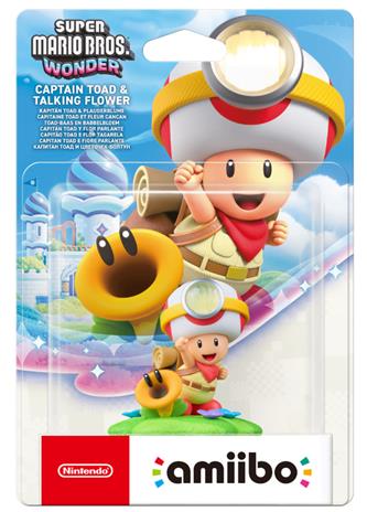 Captain Toad & Talking Flower (Super Mario Bros Wonder) (Amiibo)