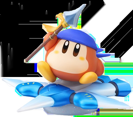 Bandana Waddle Dee & Winged Star (Kirby Air Riders) Amiibo
