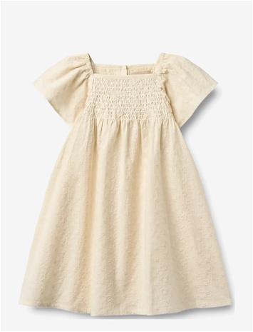 WHEAT Dress S/S Elva - EGGSHELL - 104 – kuva 2/2