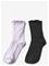 MANGO 2 Pack Ribbed Socks - LT-PASTEL PURPLE - 35-38 – kuva 2