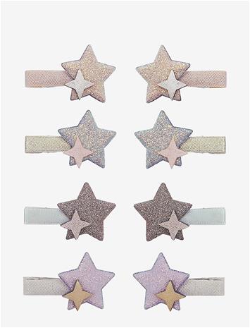 MIMI & LULA 8 Hair Clips - Starlight - MULTI - One Size