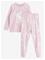 LINDEX Pyjama Set - DUSTY PINK - 110/116 – kuva 2