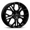 GMP Matisse Shiny Black 7x17 5/100 ET43 B57 – kuva 1
