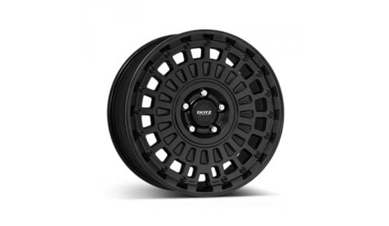 DOTZ 4X4 Talara Black 8x18 5/118 ET50 B71 – kuva 1/1