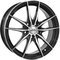 Inter Action Zodiac Gloss Black Polished 6.5x16 5/114 ET42 B67.1 – kuva 1