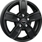 AUTEC QUANTRO Dull Black 7x17 6/130 ET57 B84.1