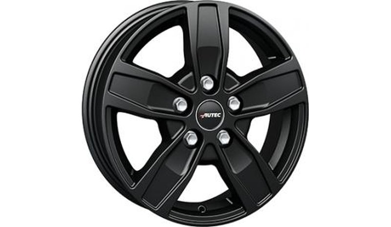 AUTEC QUANTRO Dull Black 7x17 6/130 ET57 B84.1 – kuva 1/1