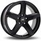 Racer Ice Satin Black 7.5x17 5/114.3 ET35 B73.1 – kuva 1