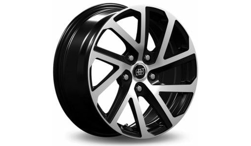 INFINY Cobalt Bright Black Machined Face 7.5x17 5/114.3 ET35 B73.1 – kuva 1/1