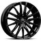 GMP Sparta Glossy Black 10.5x20 5/114.3 ET43 B67.1 – kuva 1