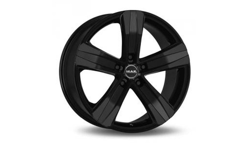MAK Stone5 T Shiny Black 6,5x16 5/108 ET46 B65 – kuva 1/1