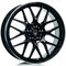 Aluett 71 Black 8.5x19 5/120 ET35 B72.6 – kuva 1