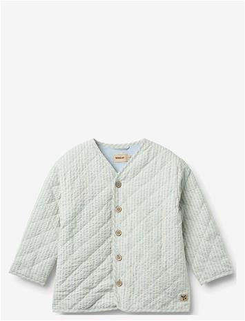 WHEAT Quilt Jacket Saxo - SUMMER SKY STRIPE - 98