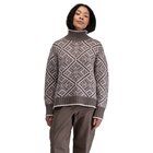 Bergans Vega Knitted Wool Jumper Women Hot Cocoa/Faded Pink - S