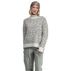 Bergans Vega Knitted Wool Jumper Women Creme/Green Mud - XL