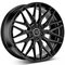 MSW 50 Gloss Black 8.5x20 5/112 ET40 B73.1 – kuva 1