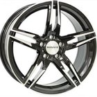 Monaco GP1 Gloss Black Polished 8x19 5/112 ET45 B66.5
