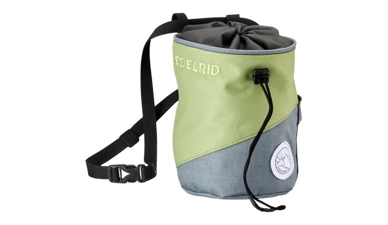 Edelrid Chalk Bag Monoblock Stoneblue/Grass – kuva 1/1