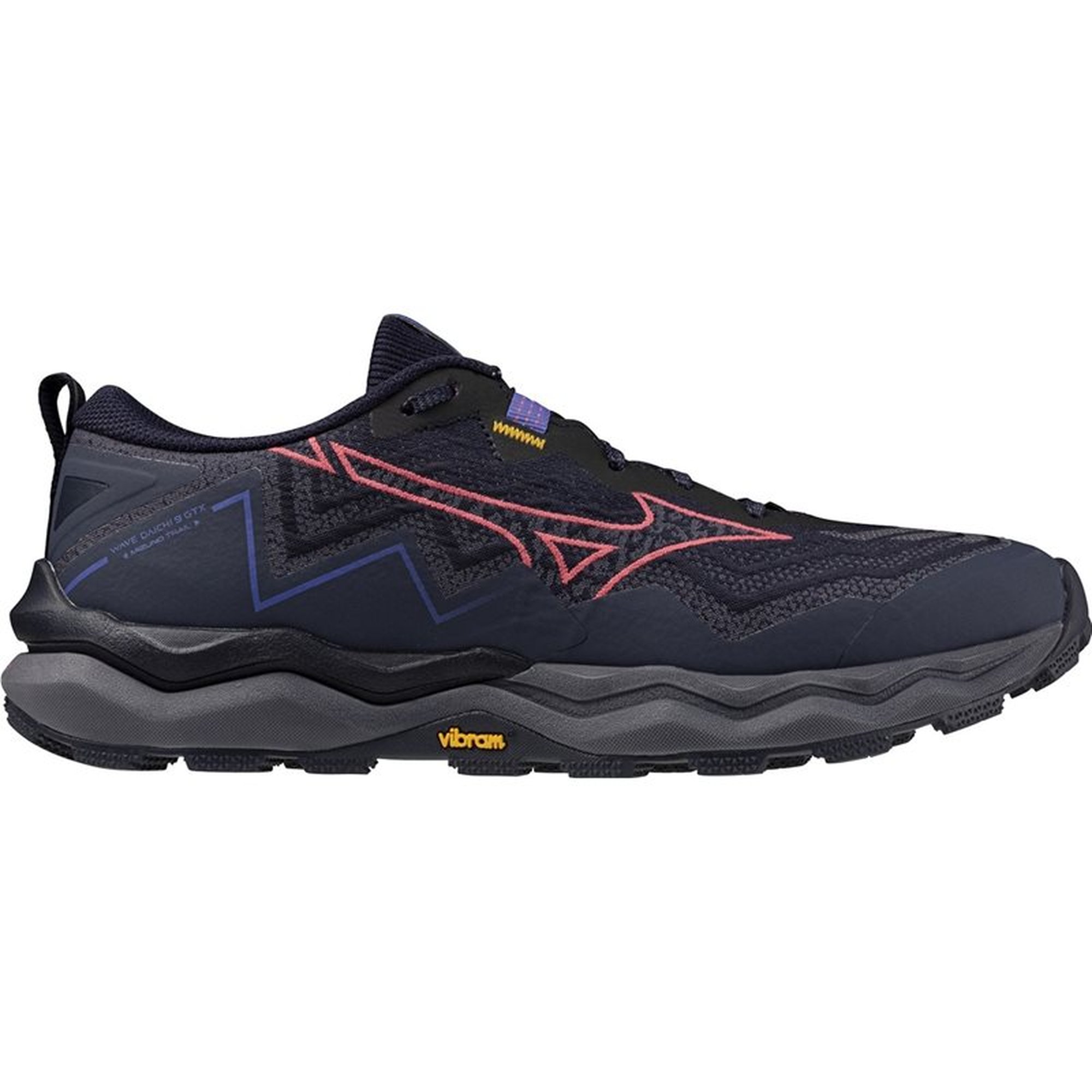 Mizuno Wave Daichi 9 Gtx W Baritone Blue/Calypso Coral/Iris Bl - 40,5
