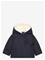 MANGO Anorak With Shearling-Effect Hood - NAVY - 6-9M – kuva 2