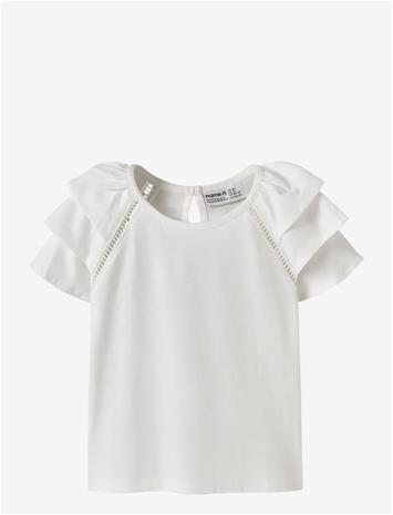NAME IT Nmfhuda Ss Top - BRIGHT WHITE - 110