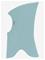 MIKK-LINE Cotton Fullface Tip - STONE BLUE - 62/68 – kuva 2