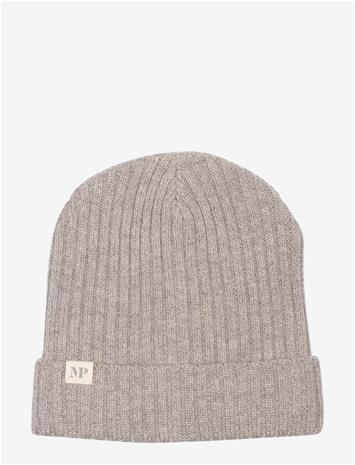 MP DENMARK Uppsala Beanie - LIGHT BROWN MELANGE - 47/49