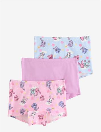 LINDEX 3-Pack Boxer Briefs - LIGHT PINK - 122/128 – kuva 3/4