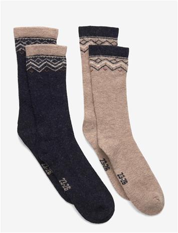 MINYMO Winter Wool Socks 2-Pack - DARK NAVY - 35\38