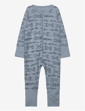 CELAVI Nightsuit W. Aop - ASHLEY BLUE - 90