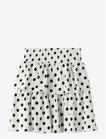 NAME IT Nkfsallie Skirt - CLOUD DANCER - 122