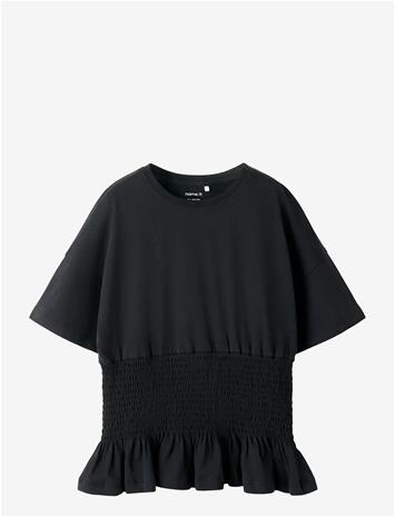 NAME IT Nkfsilly Ss Top - BLACK - 122-128