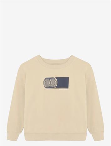 MINYMO Sweatshirt Ls - WHITE PEPPER - 110 – kuva 2/2