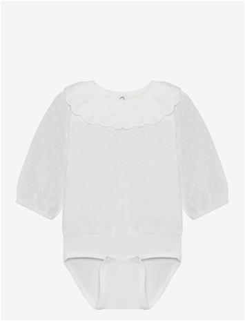 MINYMO Body Ls W. Lining - BRIGHT WHITE - 62