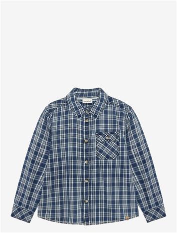 MINYMO Shirt Ls Check - DUTCH BLUE - 104 – kuva 2/2