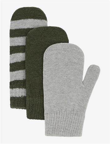 MINYMO Magic Mittens Knit 3-Pack - BEETLE - 1-2Y