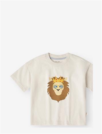 THAT'S MINE Vilde Oversized T-Shirt - LION HEAD - 116
